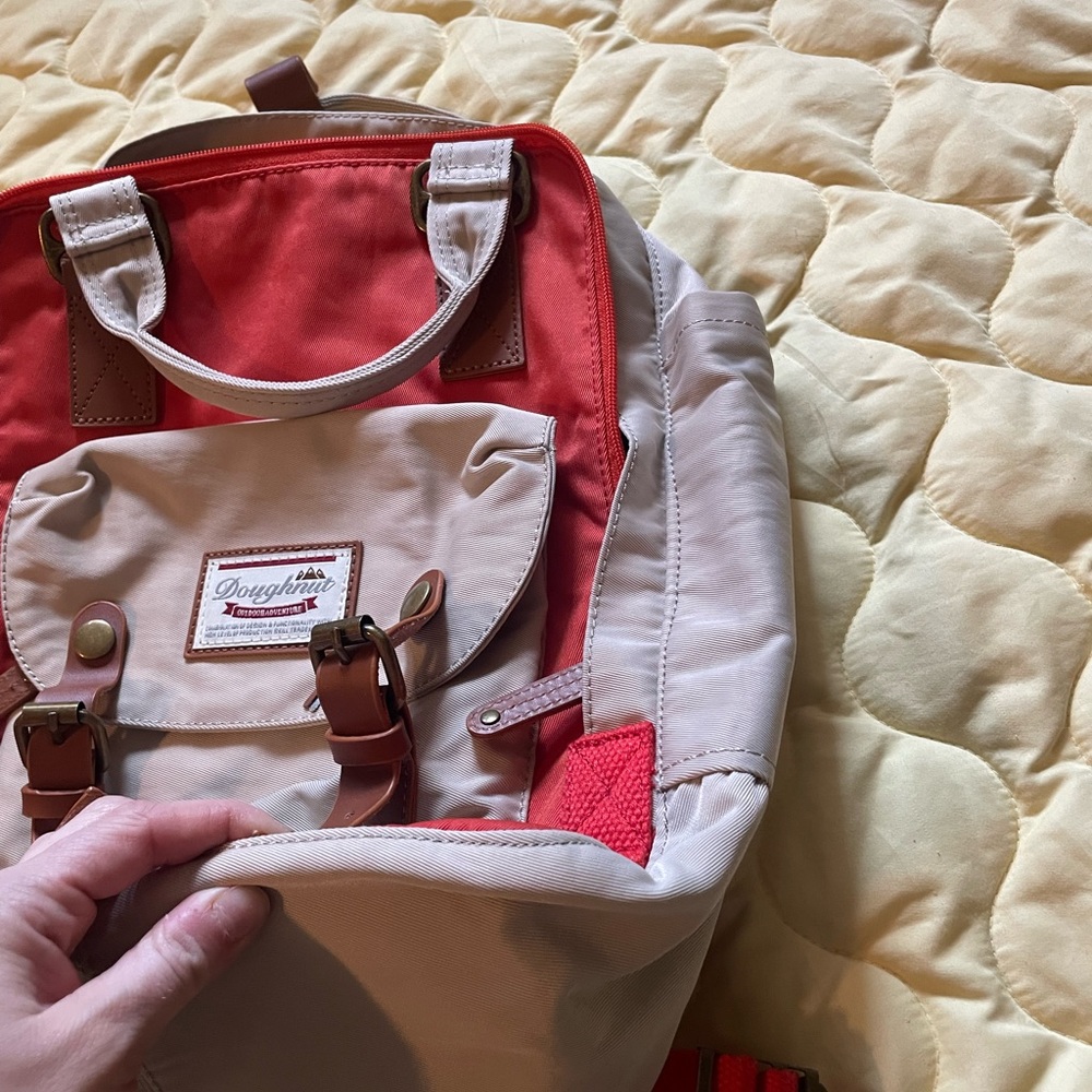 Doughnut Macaroon Standard Backpack Pumpkin And I… - image 7